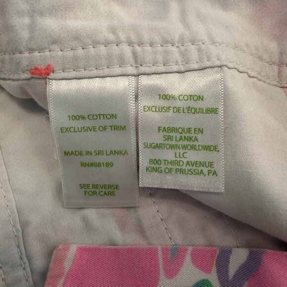 Lilly Pulitzer Coral Reef Island Kerrie Short - Size 8. - Picture 4 of 5